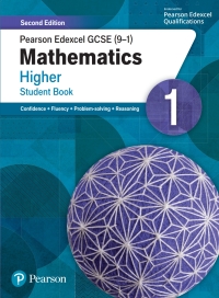 Cover image: Pearson Edexcel GCSE (9-1) Mathematics Higher Student Book 1 2nd edition 9781292346137