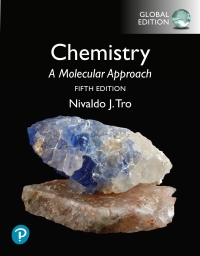 Cover image: Chemistry: A Molecular Approach, Global Edition 5th edition 9781292348902