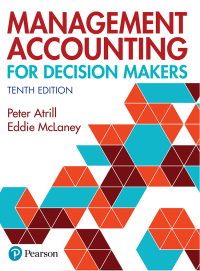 Cover image: Management Accounting for Decision Makers 10th edition 9781292349459