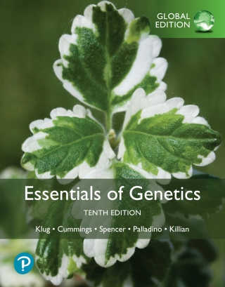 Cover image: Essentials of Genetics, Global Edition 10th edition 9781292350424