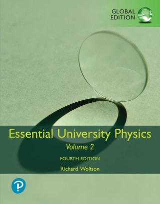 Cover image: Essential University Physics: Volume 2, Global Edition 4th edition 9781292351186