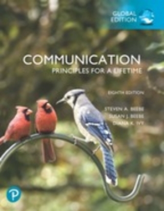 Cover image: Communication: Principles for a Lifetime, Global Edition -- Revel 8th edition 9781292352084