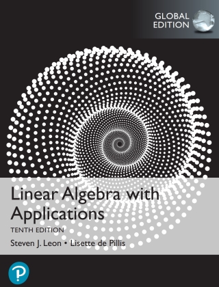 Cover image: Linear Algebra with Applications, Global Edition 10th edition 9781292354866