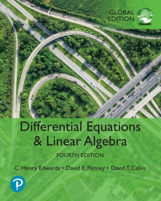 Omslagafbeelding: Differential Equations and Linear Algebra, Global Edition 4th edition 9781292356952