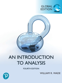 Titelbild: Intro to Analysis (Classic Version), Global Edition 4th edition