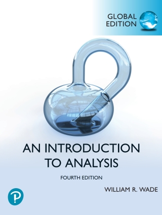 Cover image: Intro to Analysis (Classic Version), Global Edition 4th edition