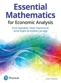 Imagen de portada: Essential Mathematics for Economic Analysis 6th edition 9781292359281