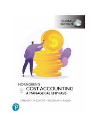 Cover image: Horngren's Cost Accounting, Enhanced, Global Edition 17th edition 9781292363073