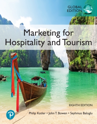 Cover image: Marketing for Hospitality and Tourism, Global Edition 8th edition 9781292363516