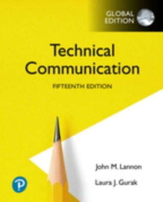 Cover image: Technical Communication, Global Edition -- Revel 15th edition 9781292363608
