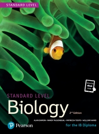 Cover image: Pearson Baccalaureate Biology Standard Level 2nd edition 9781292371542