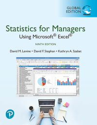 Imagen de portada: Statistics for Managers Using Microsoft Excel, Enhanced, Global Edition 9th edition 9781292338248