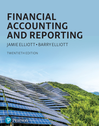Cover image: Financial Accounting & Reporting 20th edition 9781292399805
