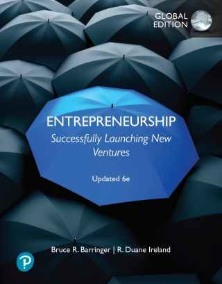 Cover image: Entrepreneurship: Successfully Launching New Ventures, Global Edition, Updated 6th edition 9781292402826