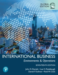 Cover image: International Business, Global Edition 17th edition 9781292403274