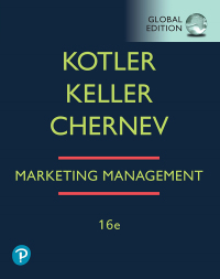 Imagen de portada: Marketing Management, Global Edition 16th edition 9781292404813