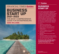 Imagen de portada: FT Guide to Business Start Up 2021-2023 32nd edition 9781292408378