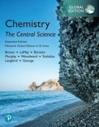 Cover image: Chemistry: The Central Science in SI Units, Expanded Edition, Global Edition 15th edition 9781292408767