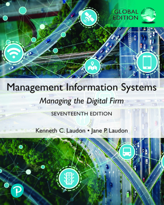 Cover image: Management Information Systems: Managing the Digital Firm, Global Edition 17th edition 9781292403281