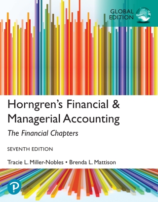 Titelbild: The Horngren's Financial & Managerial Accounting Financial Chapters, Global Edition 7th edition 9781292412320