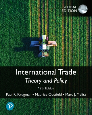Cover image: International Trade: Theory and Policy, Global Edition 12th edition 9781292417233