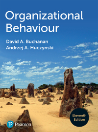 Cover image: Organizational Behaviour 11th edition 9781292417813