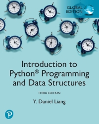 Cover image: Introduction to Python Programming and Data Structures, Global Edition 3rd edition 9781292424125