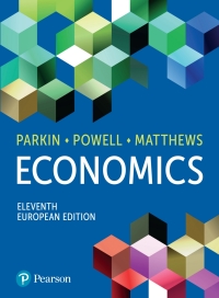 Cover image: Economics, European edition 11th edition 9781292424750