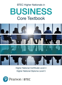 صورة الغلاف: Higher Nationals in Business Core Textbook 1st edition