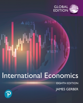 Cover image: International Economics, Global Edition 8th edition 9781292433998