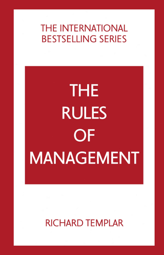 Omslagafbeelding: The Rules of Management 5th edition 9781292435763