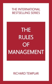 Cover image: The Rules of Management 5th edition 9781292435763