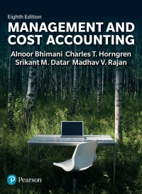 Cover image: Management and Cost Accounting 8th edition 9781292436029