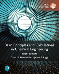 Cover image: Basic Principles and Calculations in Chemical Engineering, Global Edition 9th edition 9781292440934