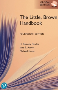 Cover image: The Little, Brown Handbook, Global Edition 14th edition 9781292441191