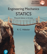 Cover image: Engineering Mechanics: Statics, SI Units 15th edition 9781292444048