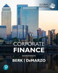 Cover image: Corporate Finance, Global Edition 6th edition 9781292446318