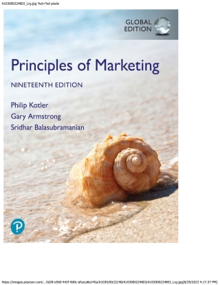 Cover image: Pearson MyLab Marketing with Pearson eText for Principles of Marketing, Global Edition, Access Card 19th edition 9781292449340