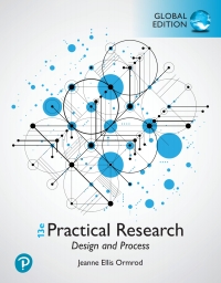 Cover image: Practical Research: Design and Process, Global Edition 13th edition 9781292449586