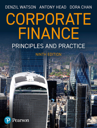 Cover image: Corporate Finance: Principles and Practice 9th edition 9781292450940