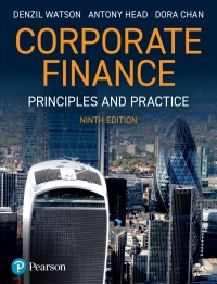 Cover image: Corporate Finance: Principles and Practice 9th edition 9781292450940