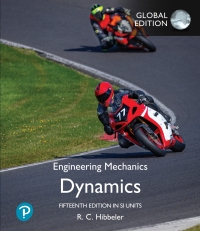 Imagen de portada: Engineering Mechanics: Dynamics, SI Units, Global Edition 15th edition 9781292451930