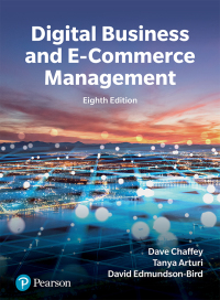 Cover image: Digital Business and E-commerce Management 8th edition 9781292725833