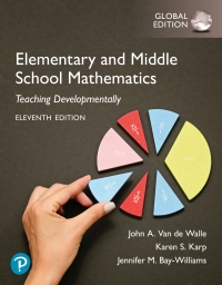 Imagen de portada: Elementary and Middle School Mathematics: Teaching Developmentally, Global Edition 11th edition 9781292460079