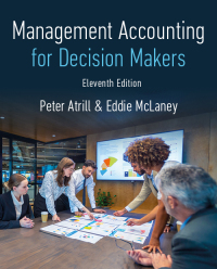 Cover image: Management Accounting for Decision Makers 11th edition 9781292729220