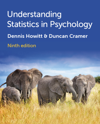 Cover image: Understanding Statistics in Psychology 9th edition 9781292465180