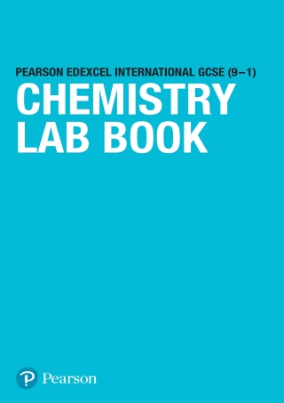 Immagine di copertina: Pearson Edexcel International GCSE (9-1) Chemistry Lab Book (licence) 1st edition 9781292477176