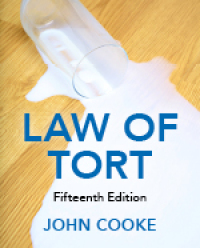 Imagen de portada: Law of Tort 15th edition 9781292403755