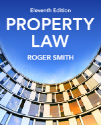 Cover image: Property Law 11th edition 9781292422558