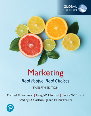Cover image: Marketing: Real People, Real Choices, Global Edition 12th edition 9781292482552